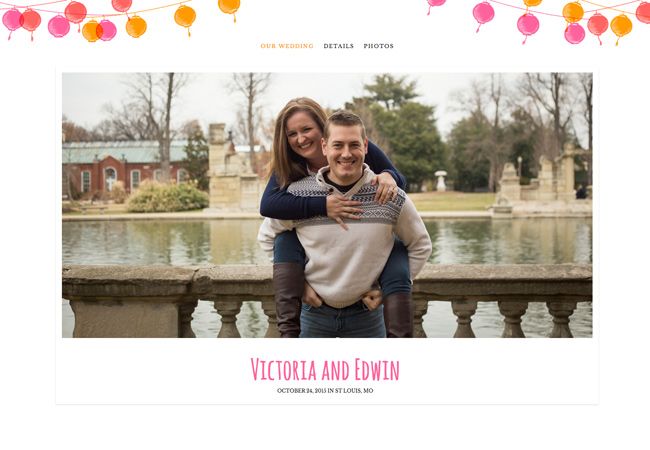 Read the “How We Met” Stories Couples Shared On Their Wedding Websites