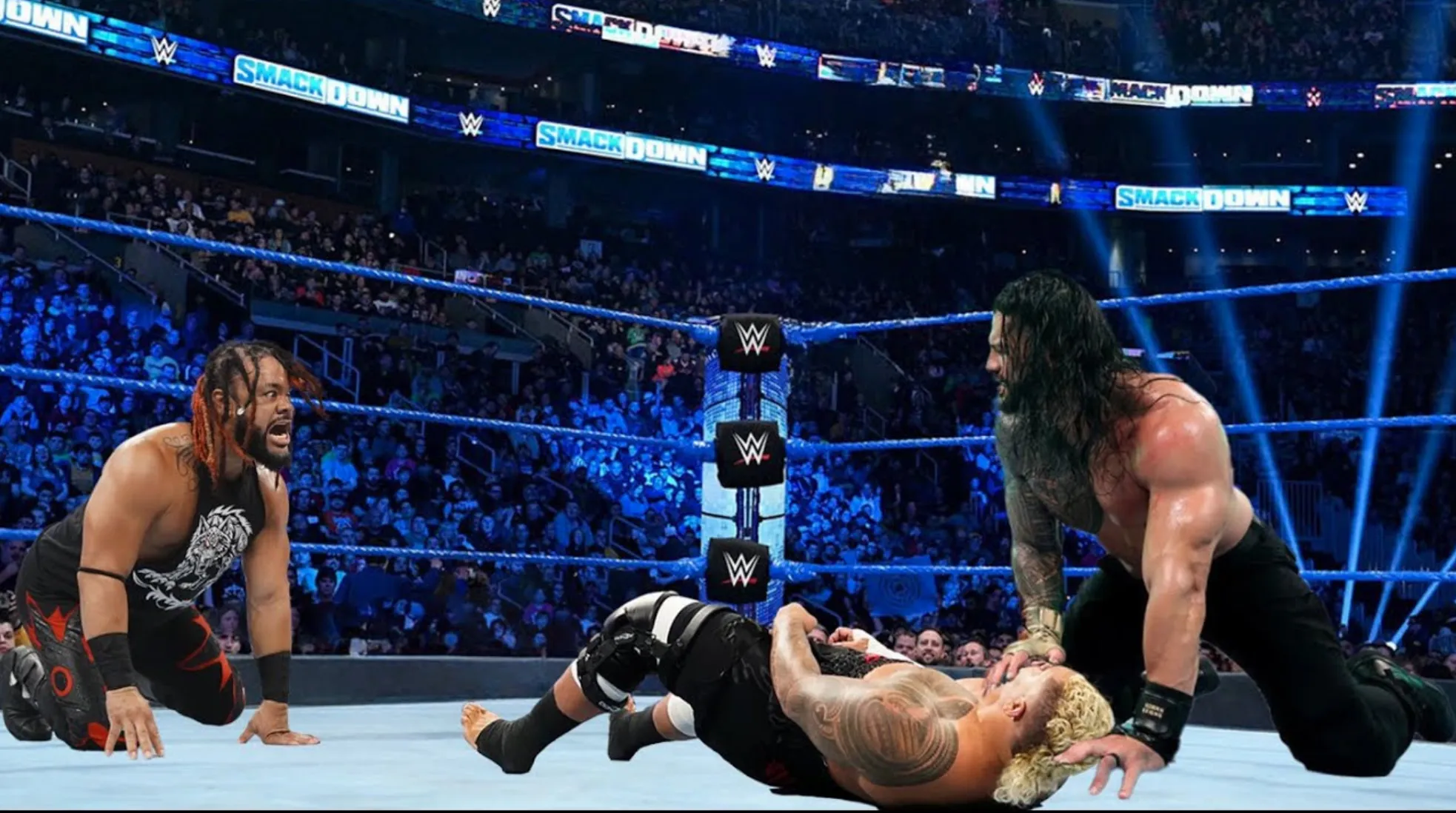 WWE AUG 3 2024 Roman Reigns Returns Vs Attacks Solo Sikoa Vs The