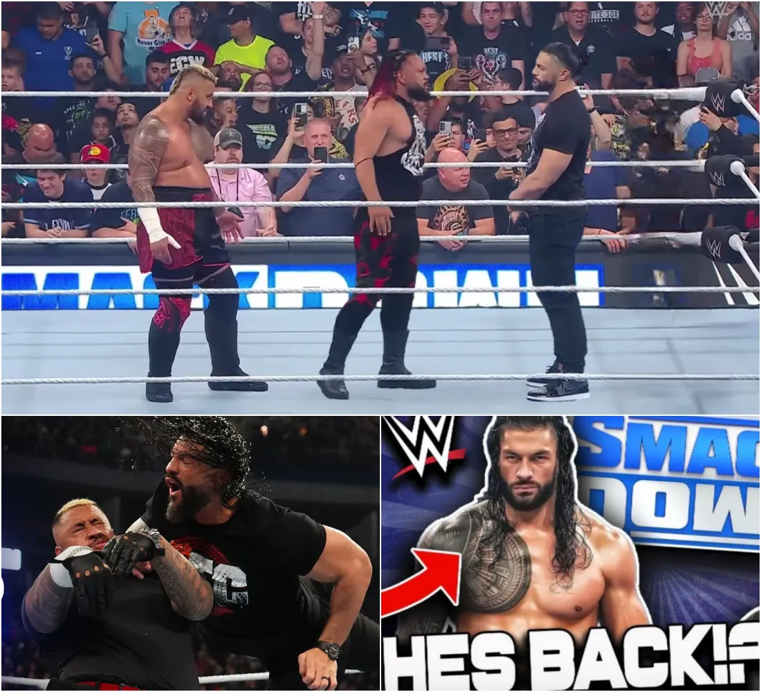 WWE SMACKDOWN AUGUST 10, 2024 Roman Reigns Returns vs. Solo Sikoa and