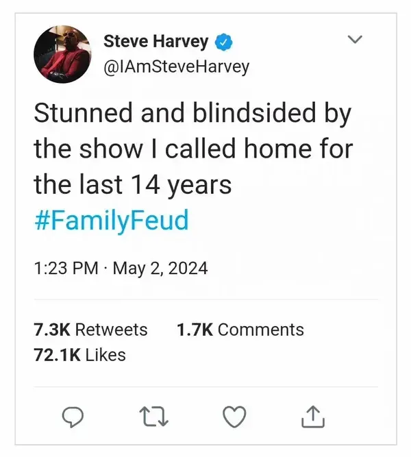 Anúncio falso no Facebook levando a fraude alegou que Steve Harvey foi abruptamente expulso do Family Feud e demitido por fazer comentários no ar durante uma entrevista com Oprah Winfrey sobre um produto supostamente projetado para tratar a disfunção erétil chamado Canna Labs CBD Gummies.