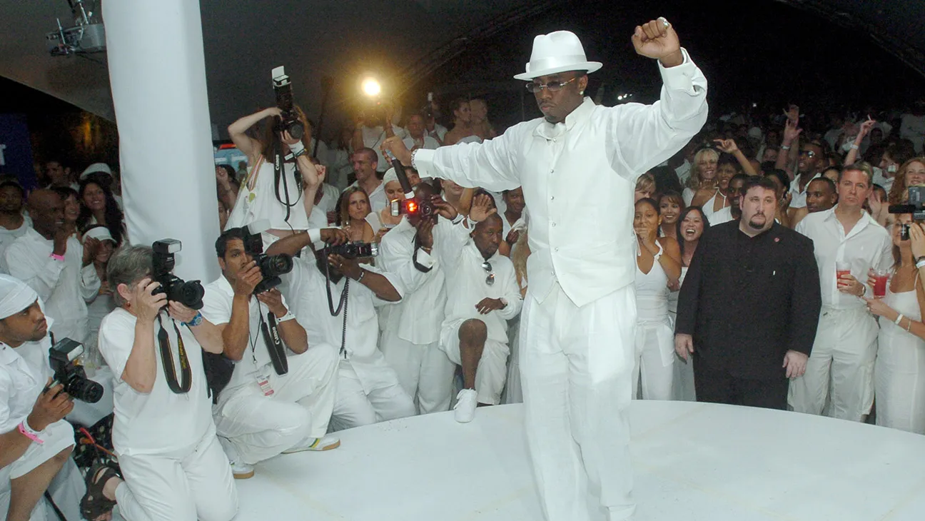 Nas festas do Diddy: celebridades dos anos 2000