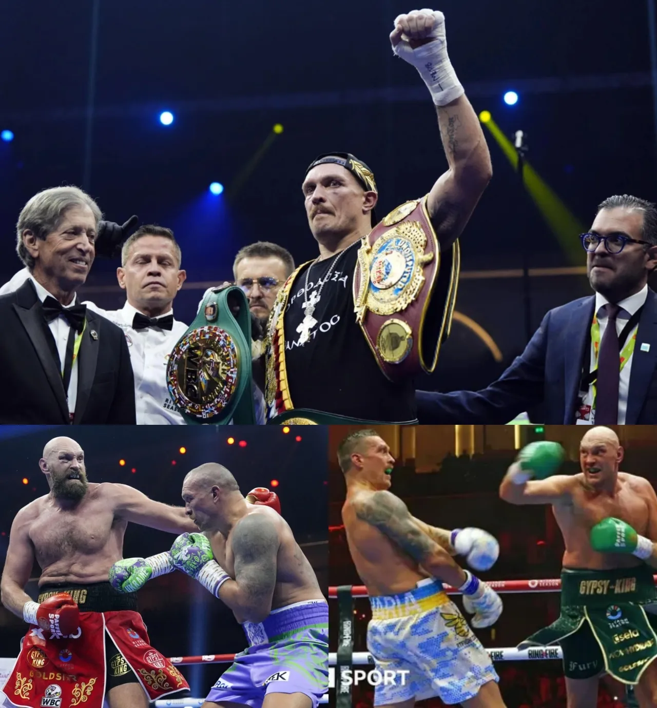 Cover Image for “🔥 ¡impactante! Oleksandr Usyk Derrota Por Segunda Vez A Tyson Fury – ¡la Historia No Contada Detrás De Esta Pelea Histórica! 🤔