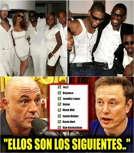 Cover Image for “¡explosivo! Joe Rogan Y Elon Musk Revelan Una Lista Impactante: ¿qué Celebridades Han Asistido A Las Misteriosas Fiestas ‘freakoff’ De Diddy?”