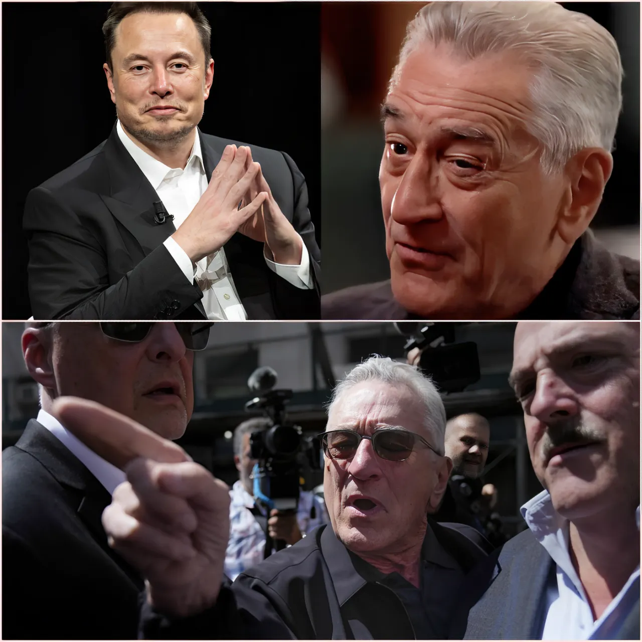 Cover Image for HOT! Elon Musk Enfrenta Robert De Niro e Diz: “Vai Embora, Seu Esquisito Acordou, Baby!”